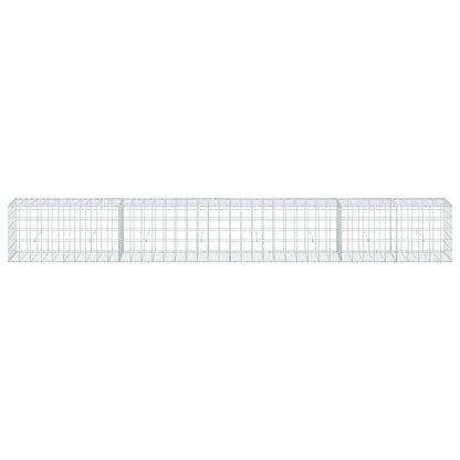 Gabion with 3.5 mm Wire and 10x10 cm Mesh 400x50x50 cm