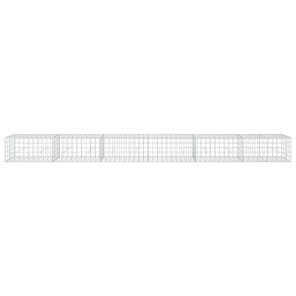 Gabion with 3.5 mm Wire and 10x10 cm Mesh 600x50x50 cm
