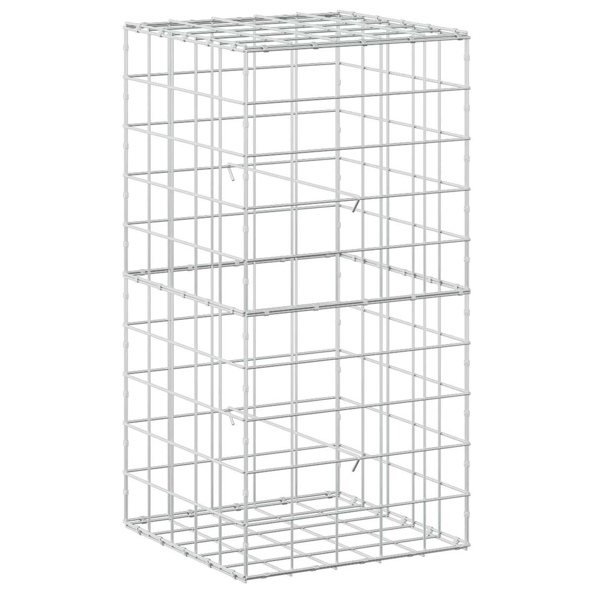Gabion with 3.5 mm Wire and 10x10 cm Mesh 50x50x100 cm