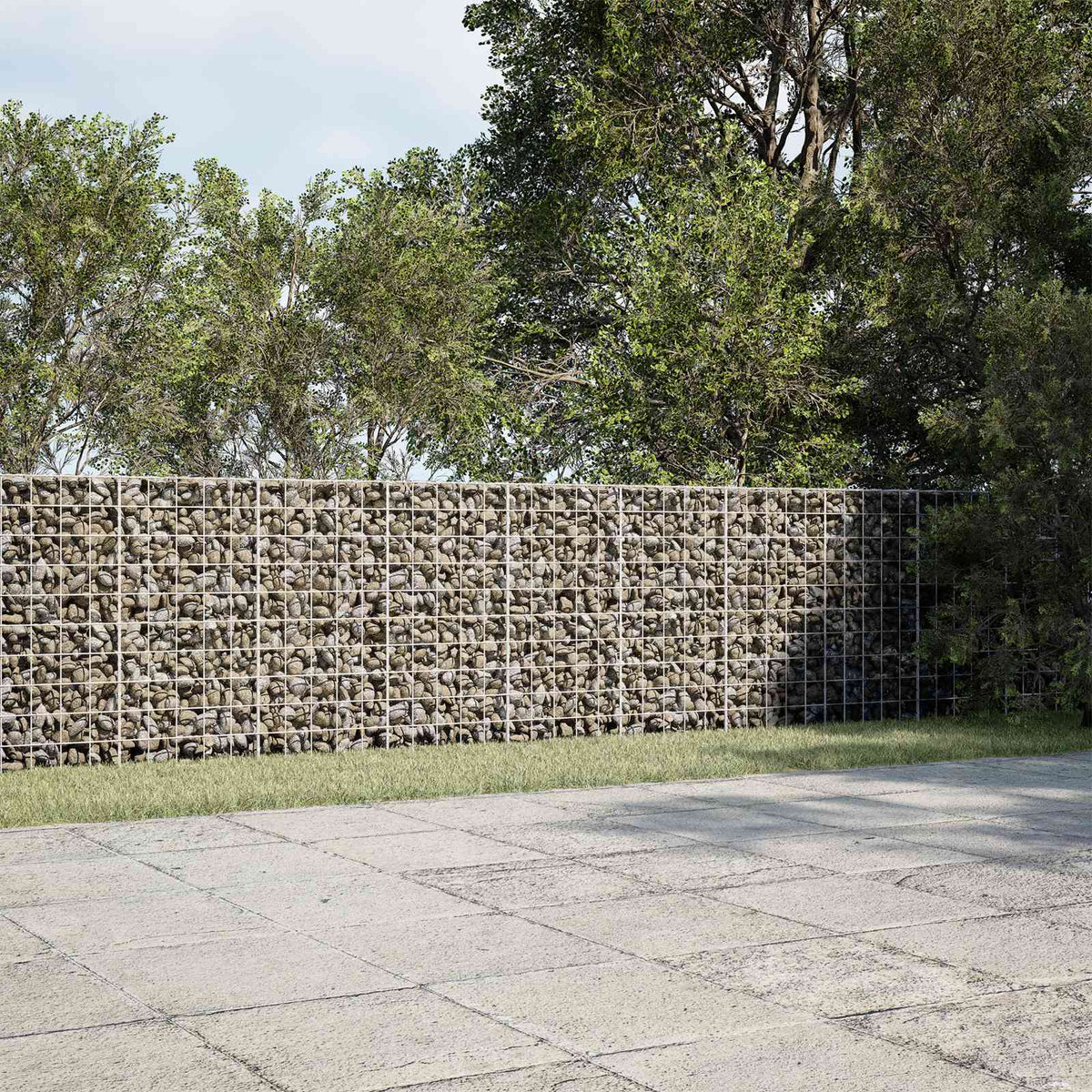 Gabion with 3.5 mm Wire and 10x10 cm Mesh 350x50x100 cm