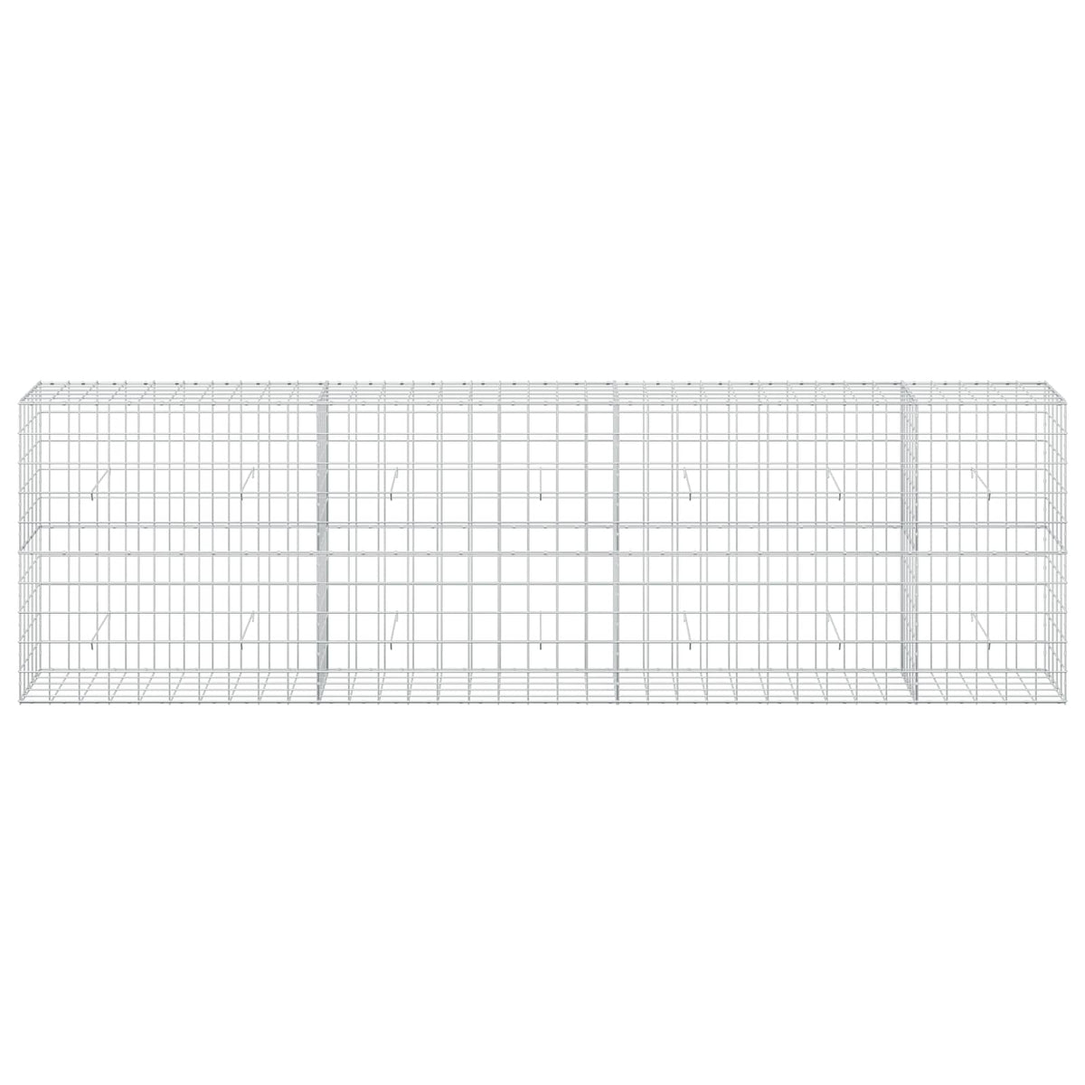 Gabion with 3.5 mm Wire and 10x10 cm Mesh 350x50x100 cm