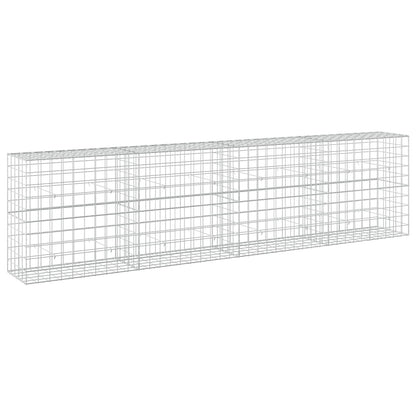Gabion with 3.5 mm Wire and 10x10 cm Mesh 400x50x100 cm