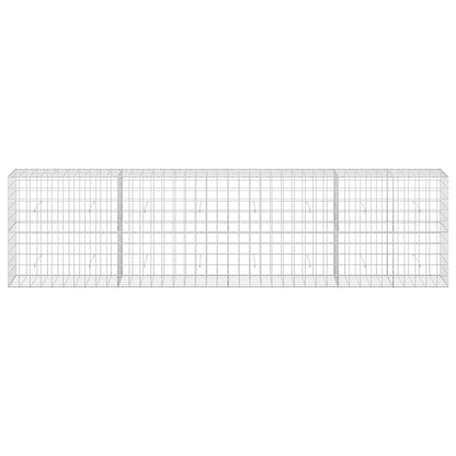 Gabion with 3.5 mm Wire and 10x10 cm Mesh 400x50x100 cm