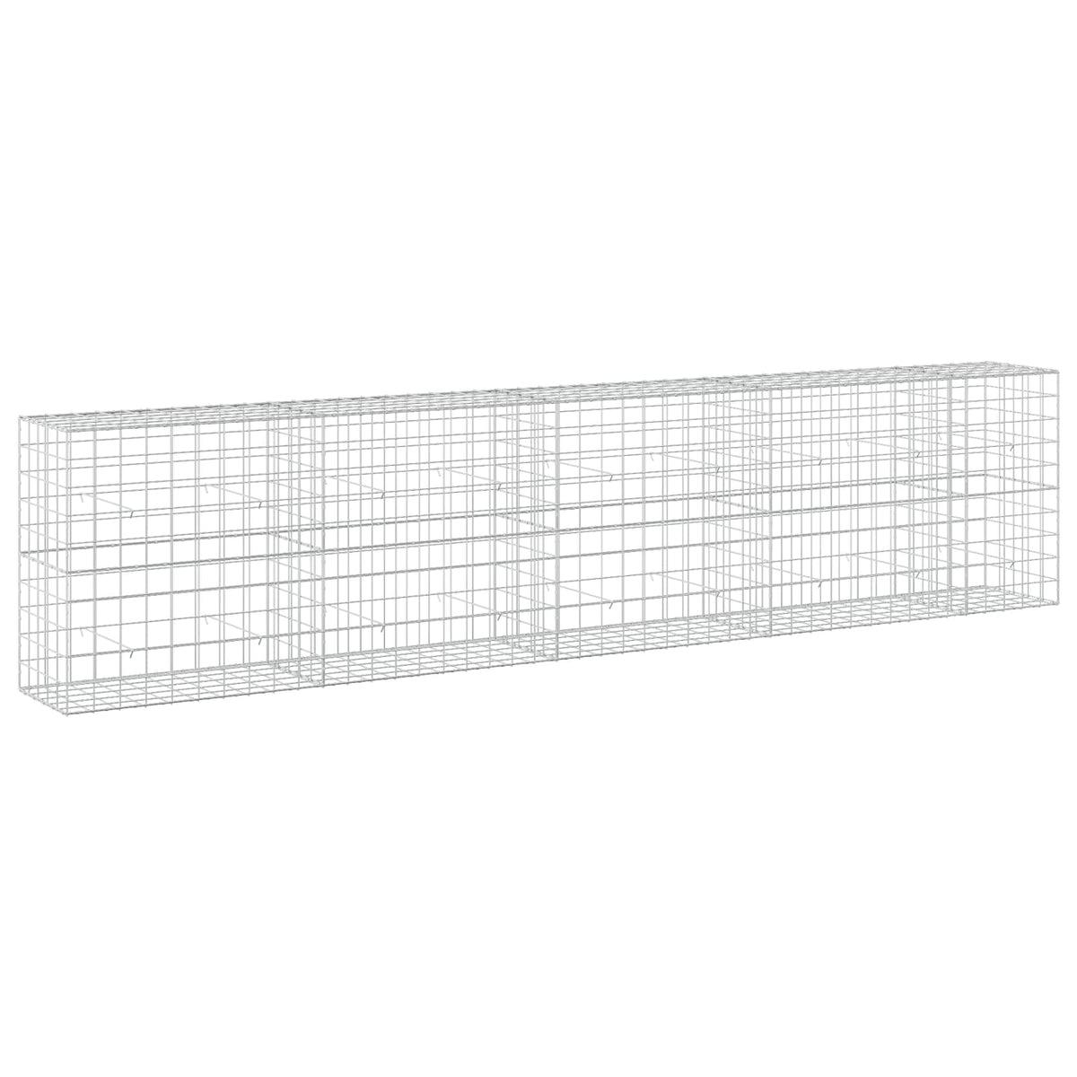 Gabion with 3.5 mm Wire and 10x10 cm Mesh 450x50x100 cm