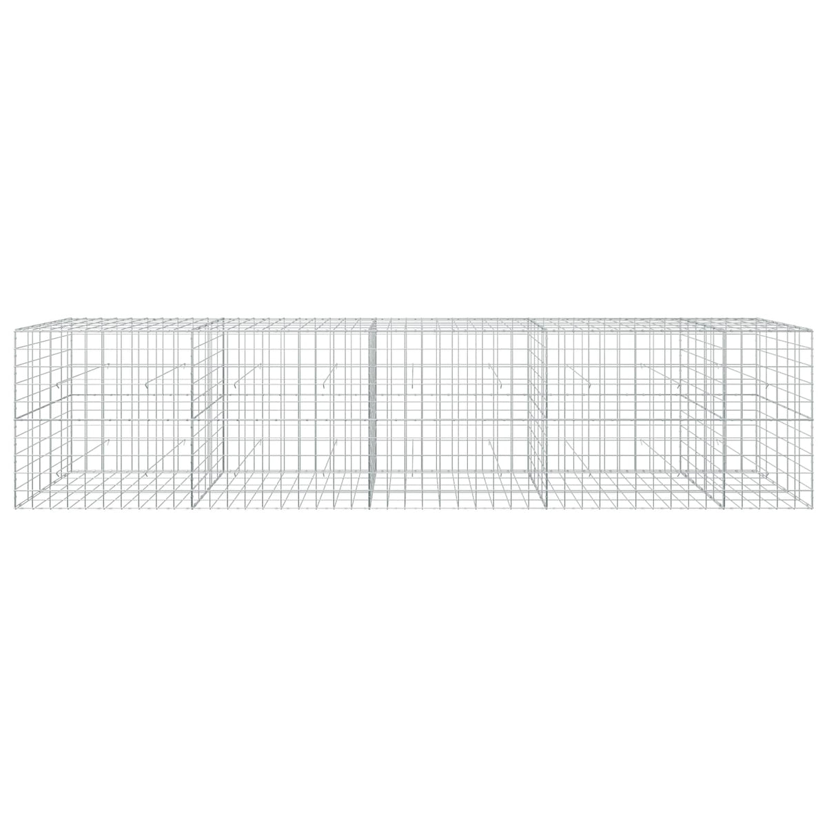 Gabion with 3.5 mm Wire and 10x10 cm Mesh 450x50x100 cm