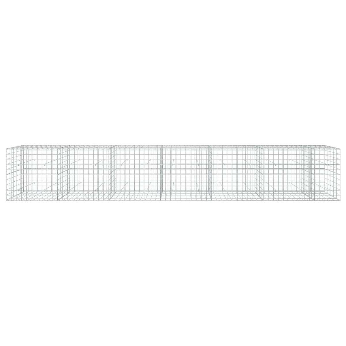 Gabion with 3.5 mm Wire and 10x10 cm Mesh 650x50x100 cm