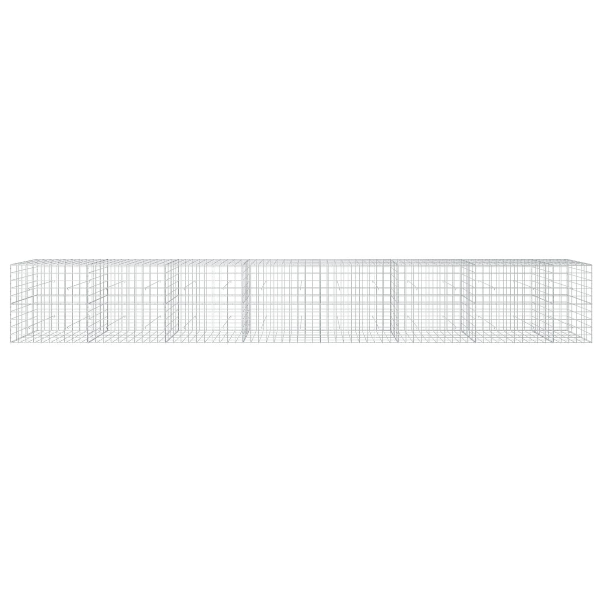 Gabion with 3.5 mm Wire and 10x10 cm Mesh 750x50x100 cm
