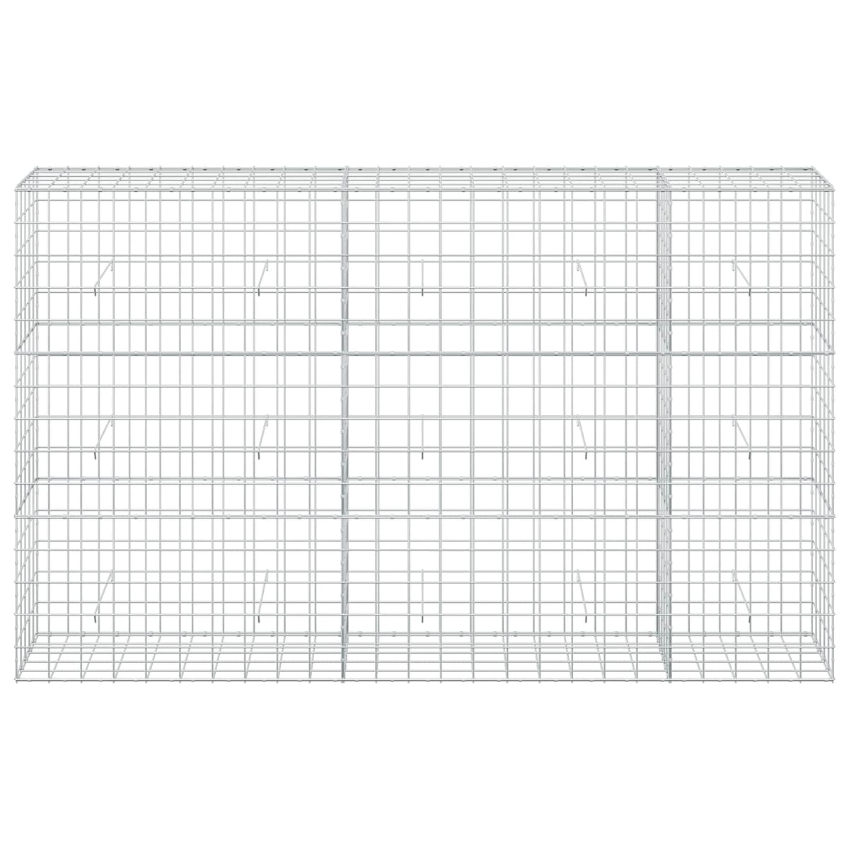 Gabion with 3.5 mm Wire and 10x10 cm Mesh 250x50x150 cm