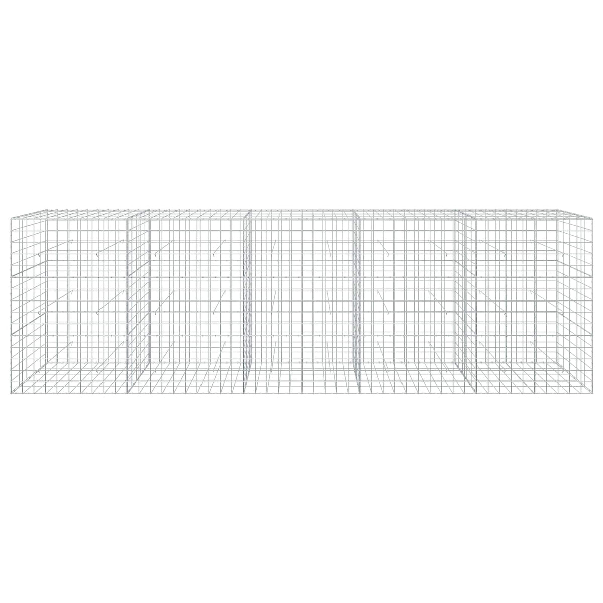 Gabion with 3.5 mm Wire and 10x10 cm Mesh 500x50x150 cm