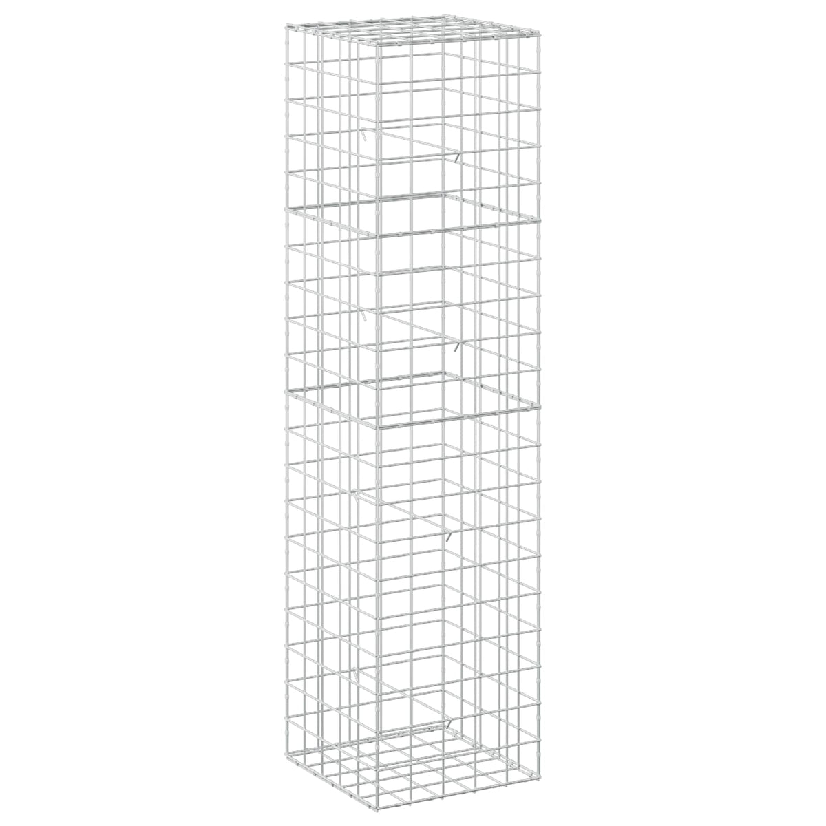 Gabion with 3.5 mm Wire and 10x10 cm Mesh 50x50x200 cm