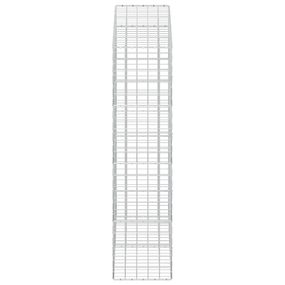 Gabion with 3.5 mm Wire and 10x10 cm Mesh 200x50x200 cm