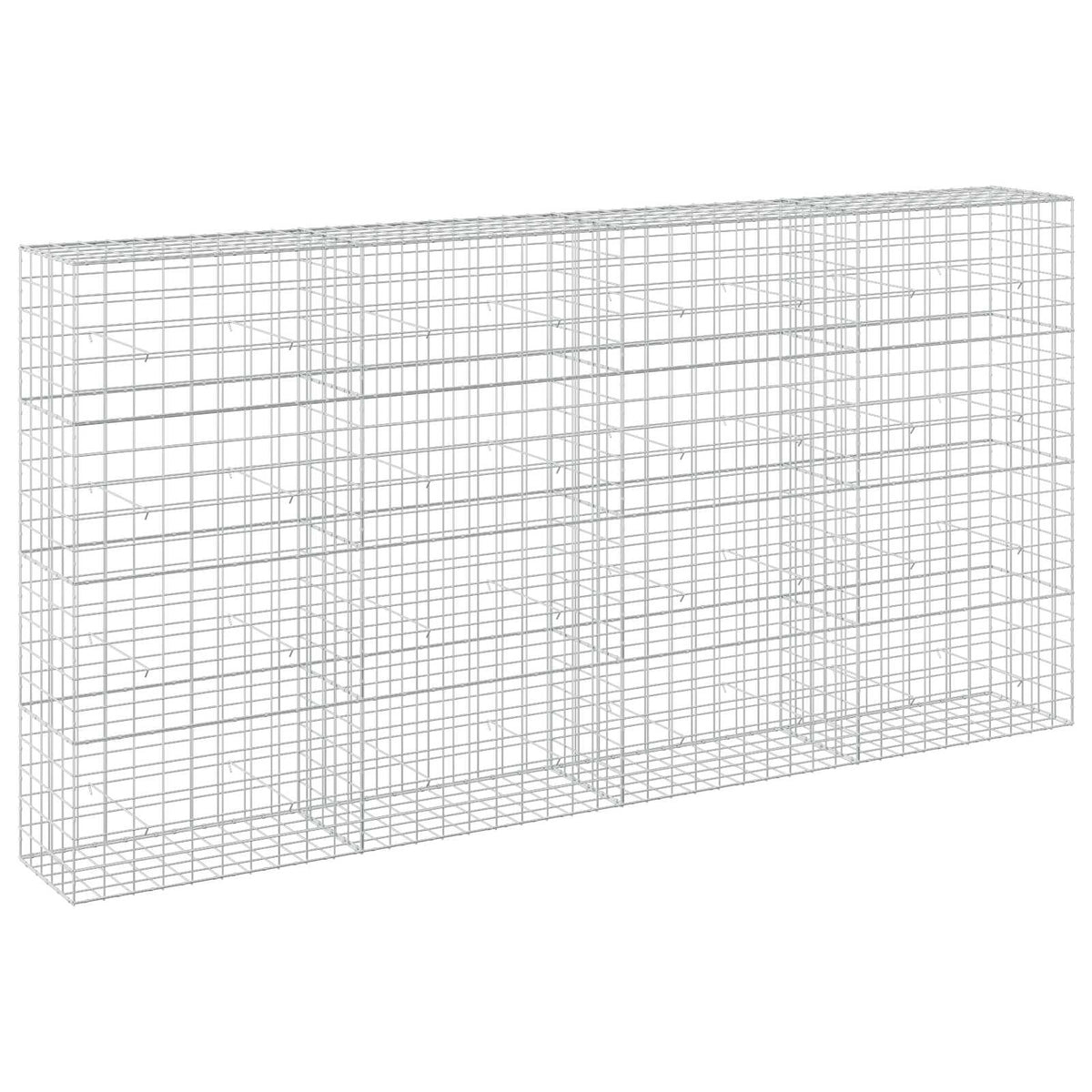 Gabion with 3.5 mm Wire and 10x10 cm Mesh 400x50x200 cm