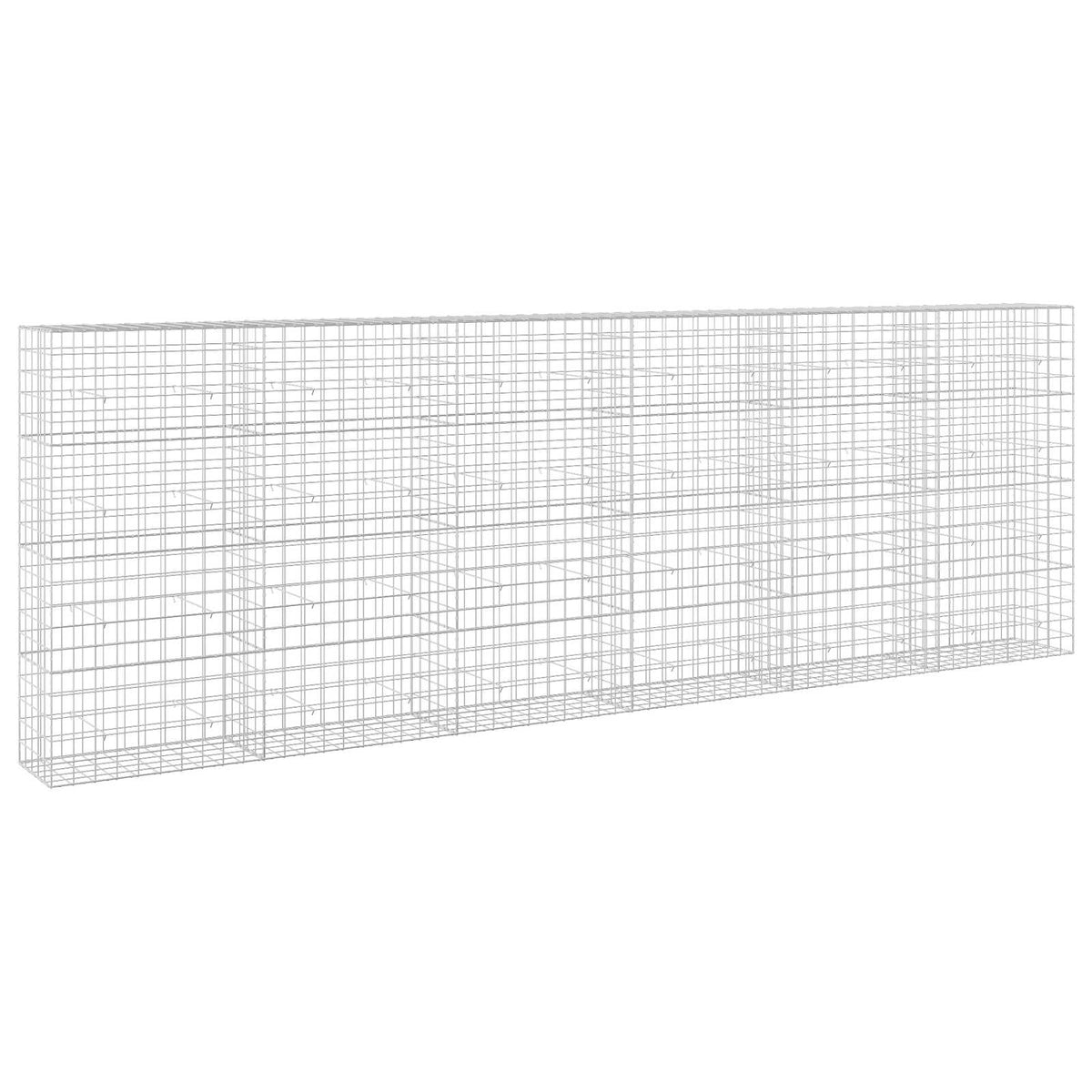 Gabion with 3.5 mm Wire and 10x10 cm Mesh 600x50x200 cm