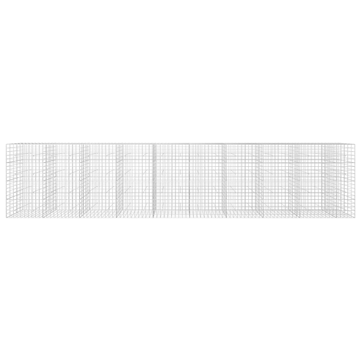 Gabion with 3.5 mm Wire and 10x10 cm Mesh 950x50x200 cm