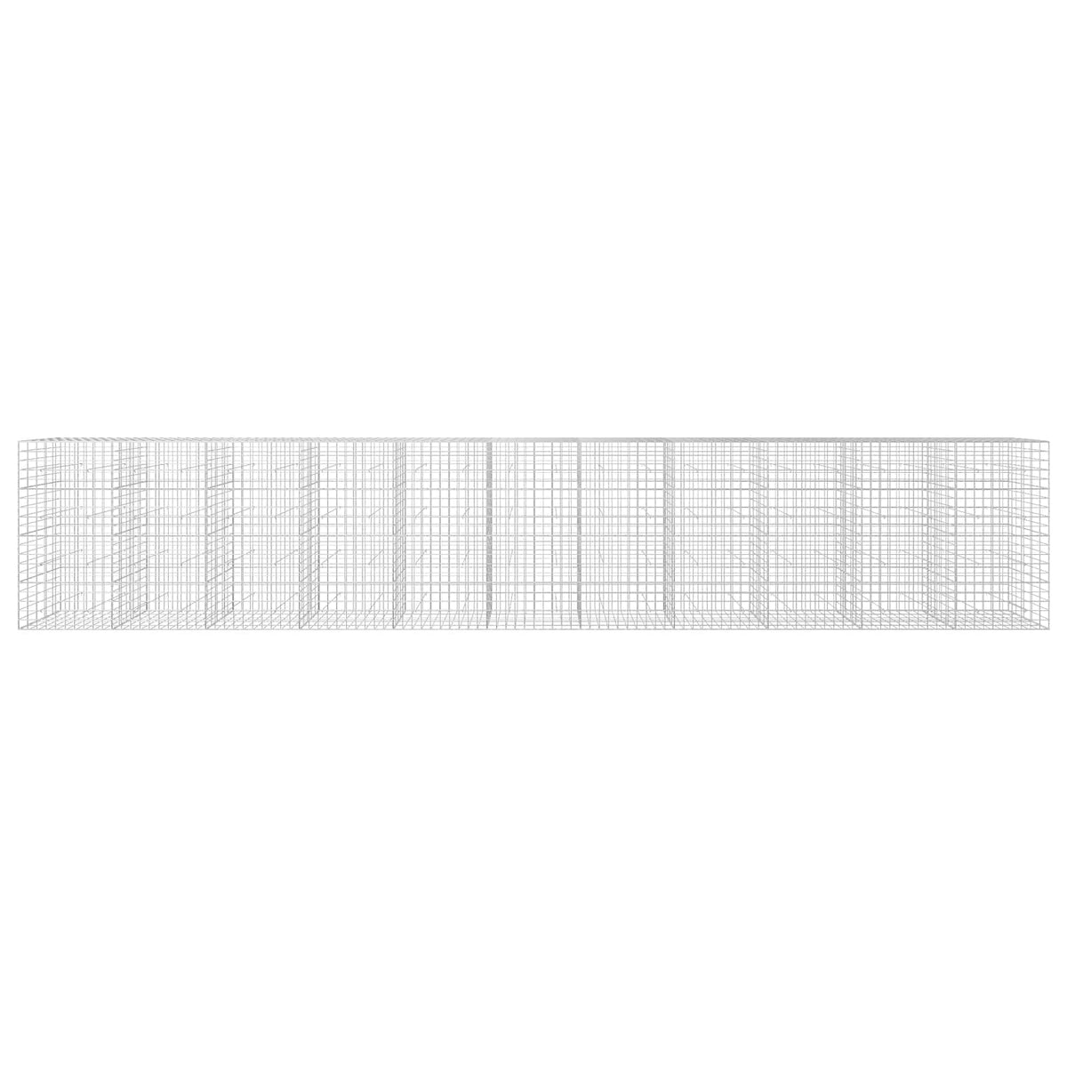Gabion with 3.5 mm Wire and 10x10 cm Mesh 1100x50x200 cm