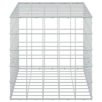 Gabion with 3.5 mm Wire and 10x10 cm Mesh 50x100x50 cm