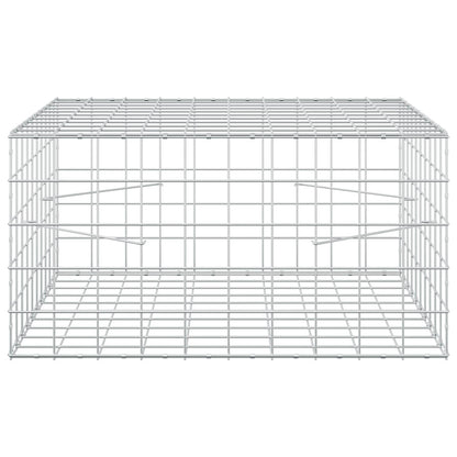 Gabion with 3.5 mm Wire and 10x10 cm Mesh 100x100x50 cm