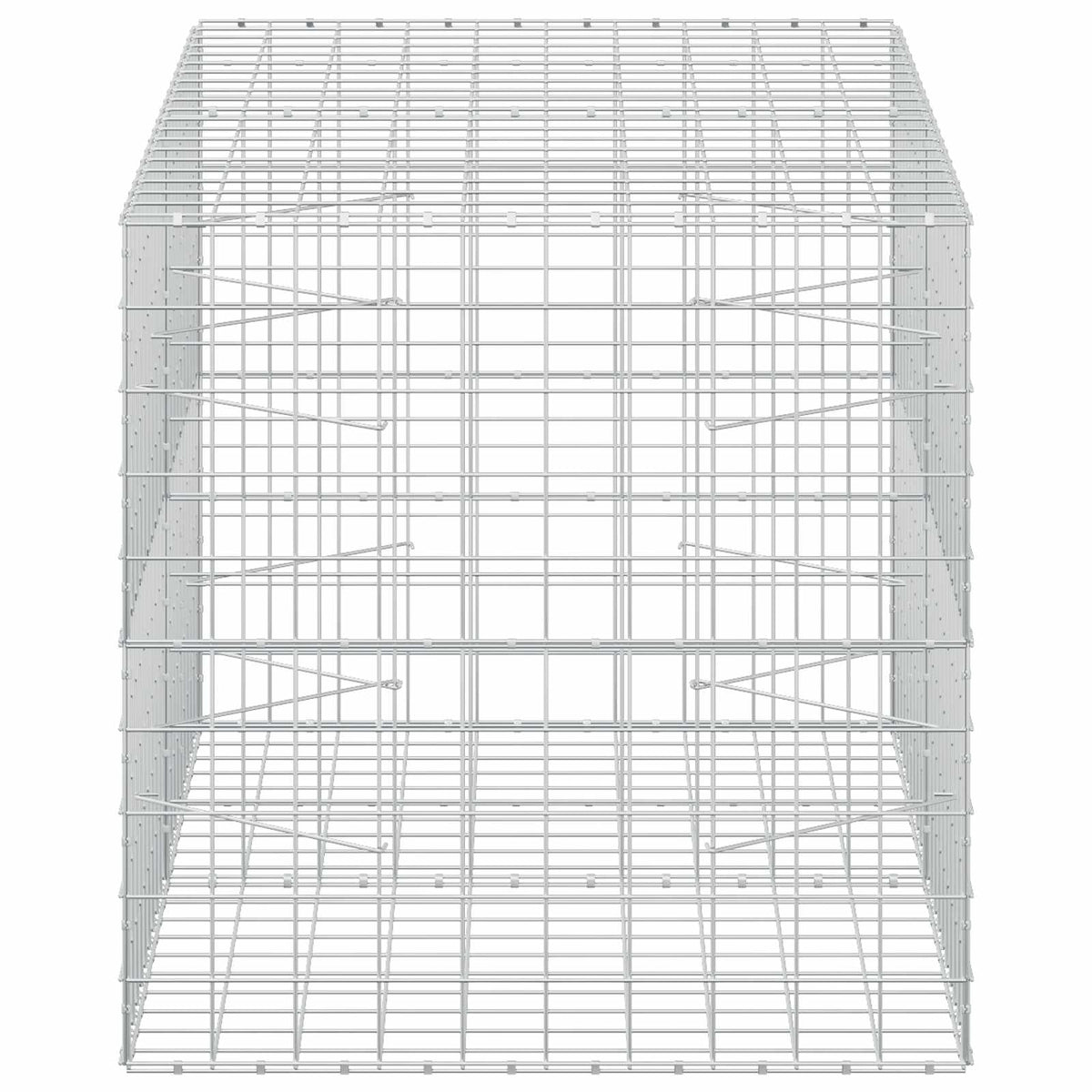 Gabion with 3.5 mm Wire and 10x10 cm Mesh 200x100x100 cm