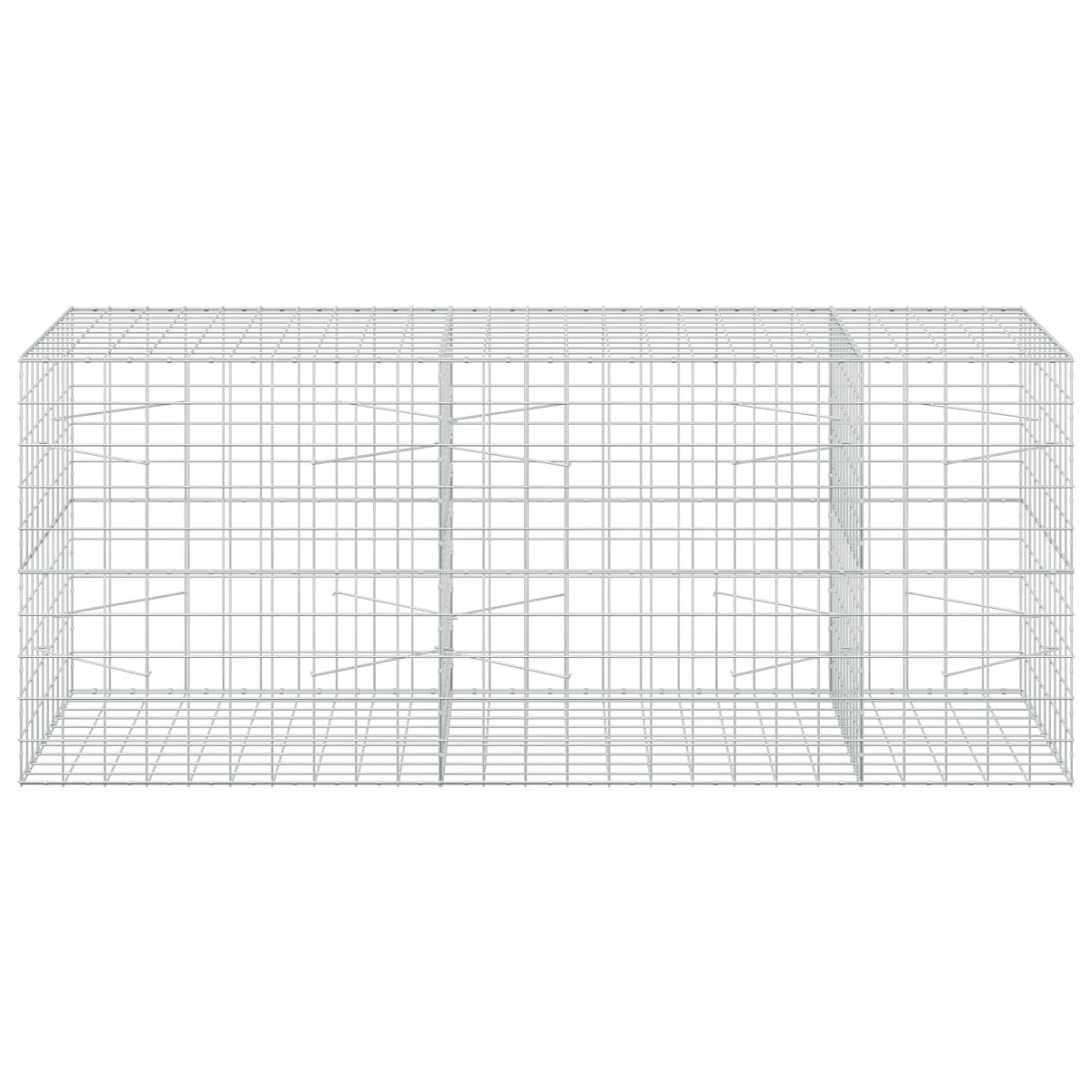Gabion with 3.5 mm Wire and 10x10 cm Mesh 250x100x100 cm