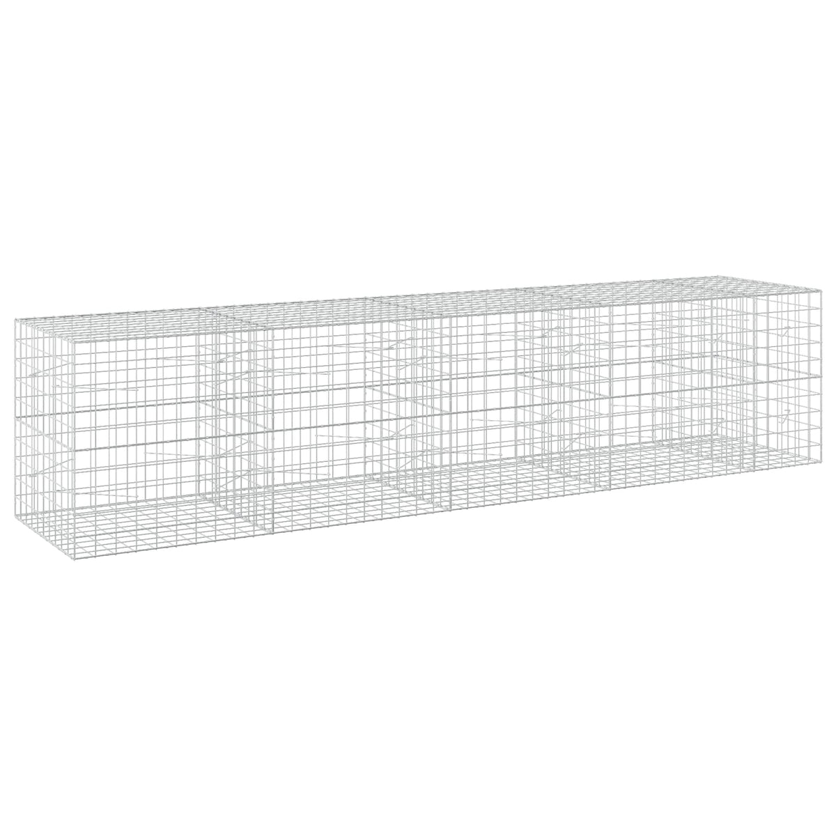 Gabion with 3.5 mm Wire and 10x10 cm Mesh 450x100x100 cm