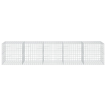 Gabion with 3.5 mm Wire and 10x10 cm Mesh 500x100x100 cm