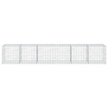Gabion with 3.5 mm Wire and 10x10 cm Mesh 600x100x100 cm