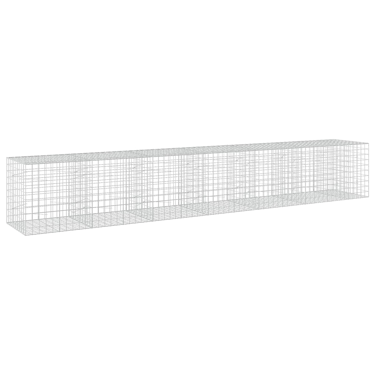 Gabion with 3.5 mm Wire and 10x10 cm Mesh 650x100x100 cm