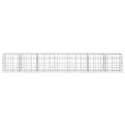 Gabion with 3.5 mm Wire and 10x10 cm Mesh 700x100x100 cm