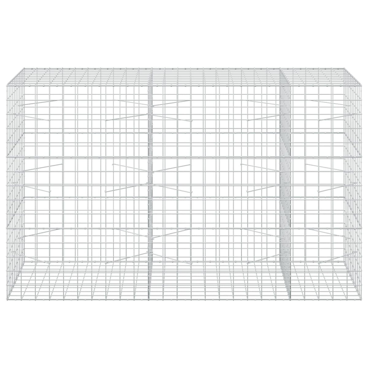 Gabion with 3.5 mm Wire and 10x10 cm Mesh 250x100x150 cm
