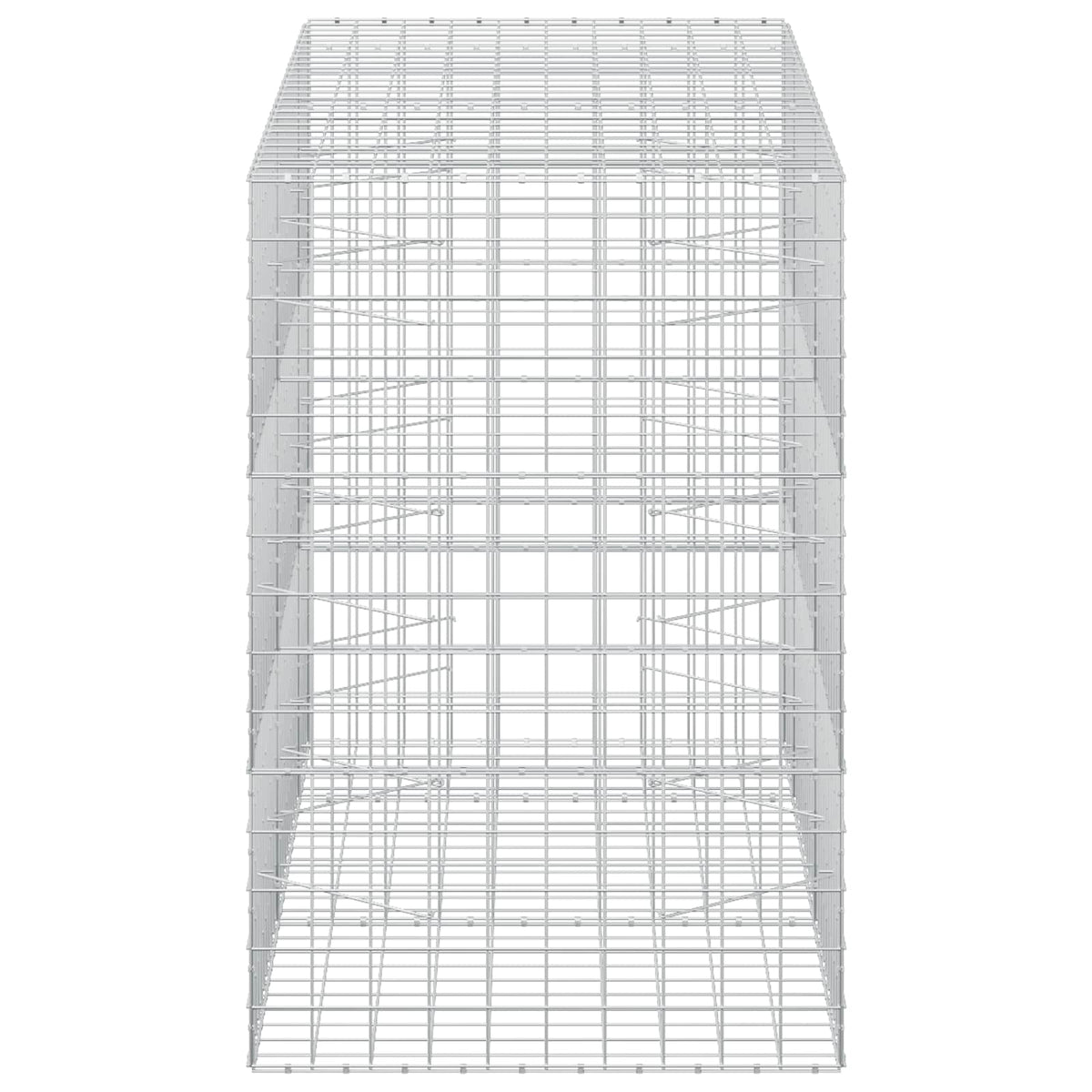 Gabion with 3.5 mm Wire and 10x10 cm Mesh 250x100x150 cm