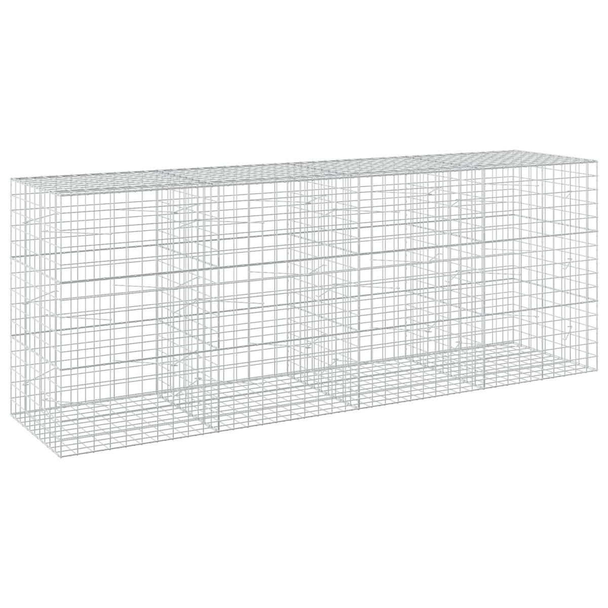 Gabion with 3.5 mm Wire and 10x10 cm Mesh 400x100x150 cm