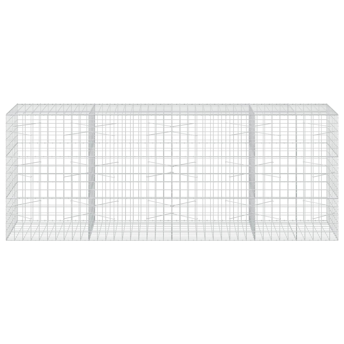 Gabion with 3.5 mm Wire and 10x10 cm Mesh 400x100x150 cm