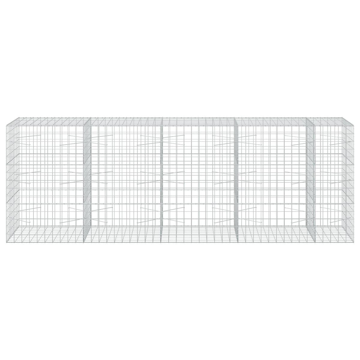 Gabion with 3.5 mm Wire and 10x10 cm Mesh 450x100x150 cm