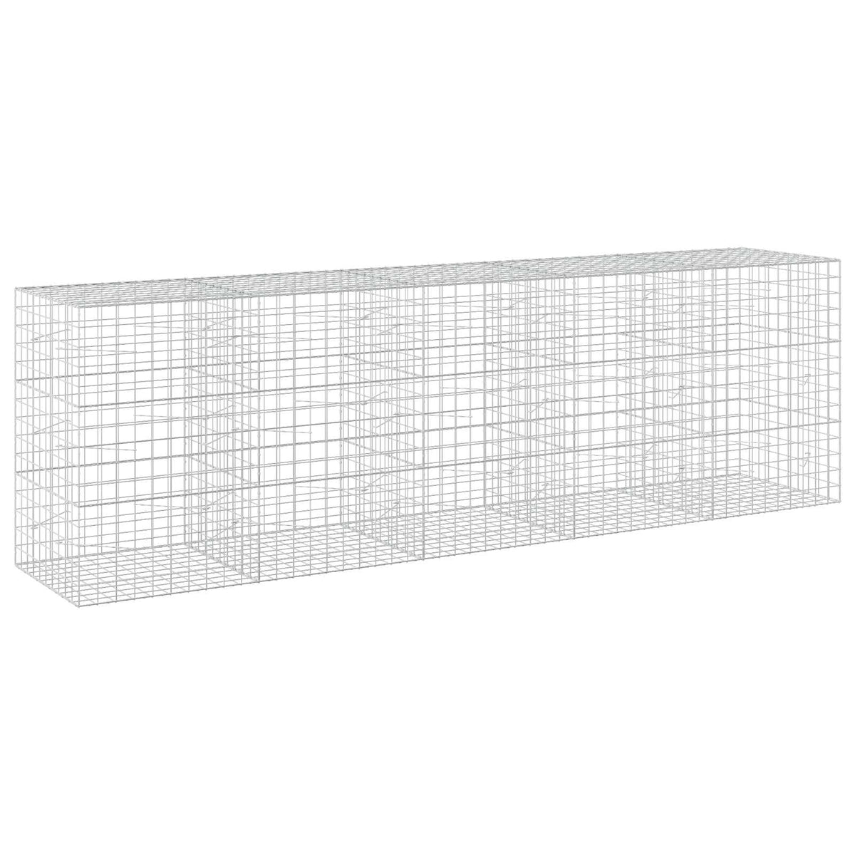 Gabion with 3.5 mm Wire and 10x10 cm Mesh 500x100x150 cm