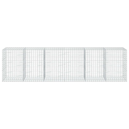 Gabion with 3.5 mm Wire and 10x10 cm Mesh 600x100x150 cm