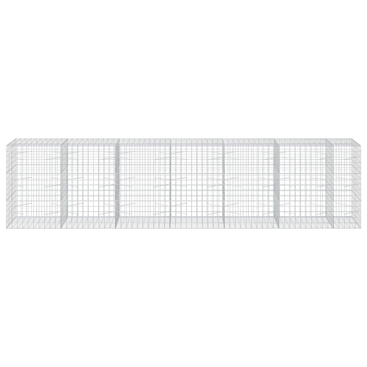 Gabion with 3.5 mm Wire and 10x10 cm Mesh 650x100x150 cm