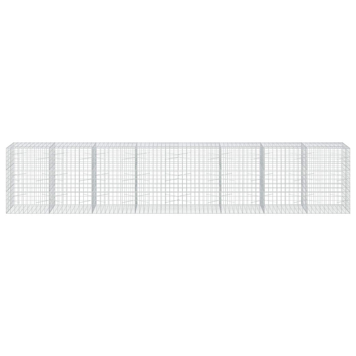 Gabion with 3.5 mm Wire and 10x10 cm Mesh 800x100x150 cm