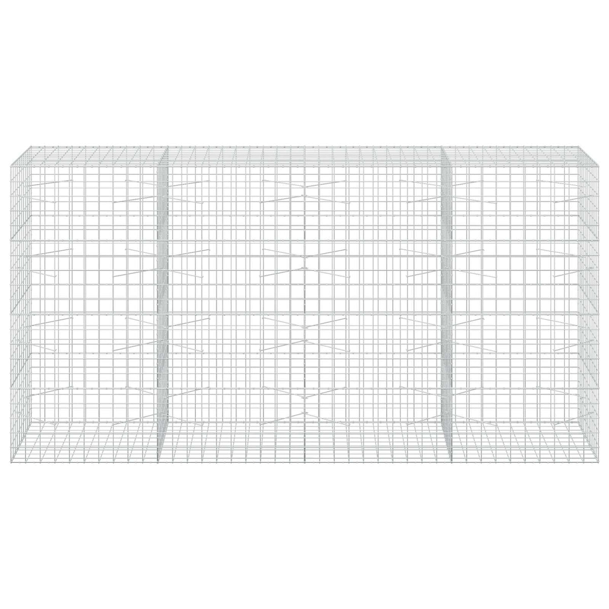 Gabion with 3.5 mm Wire and 10x10 cm Mesh 400x100x200 cm