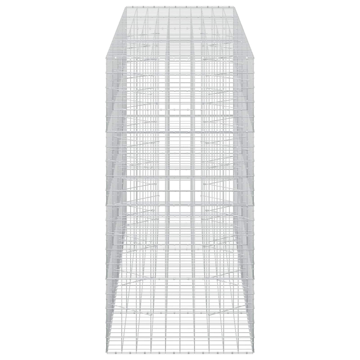 Gabion with 3.5 mm Wire and 10x10 cm Mesh 400x100x200 cm