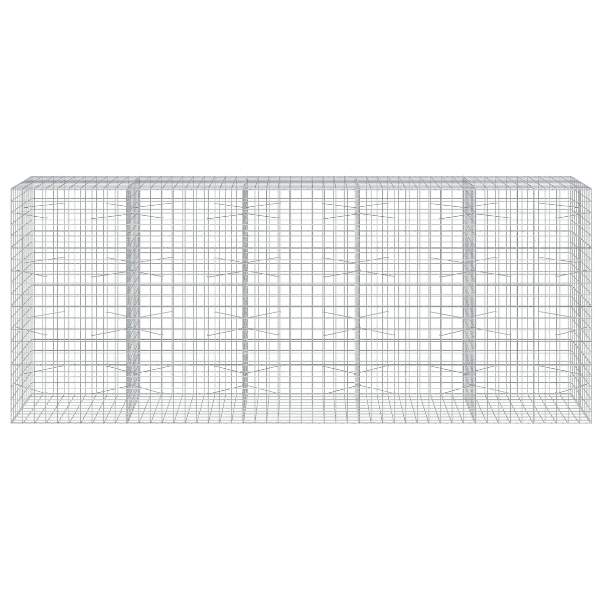 Gabion with 3.5 mm Wire and 10x10 cm Mesh 500x100x200 cm