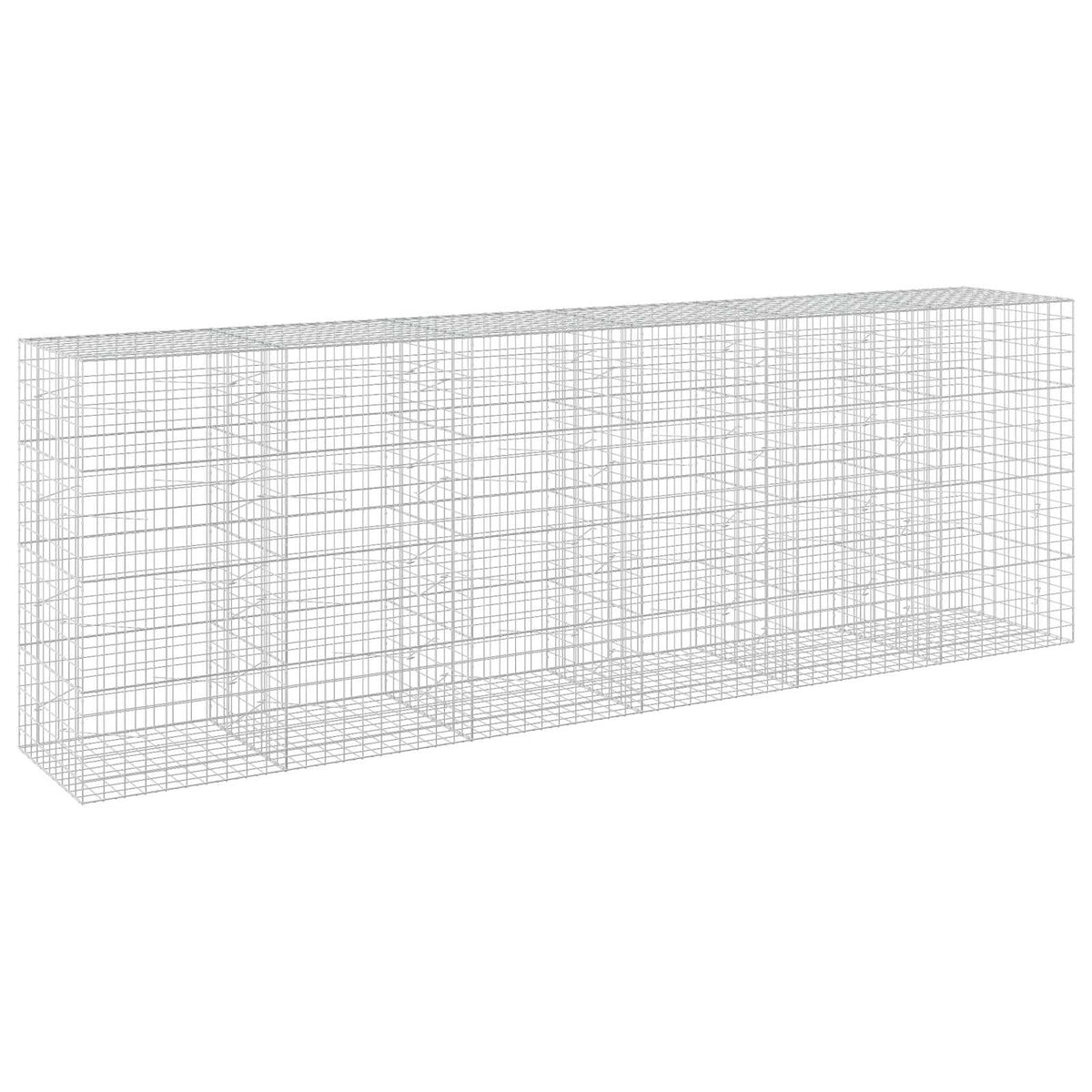 Gabion with 3.5 mm Wire and 10x10 cm Mesh 600x100x200 cm