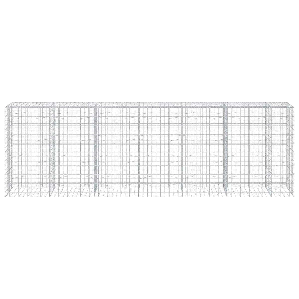 Gabion with 3.5 mm Wire and 10x10 cm Mesh 650x100x200 cm