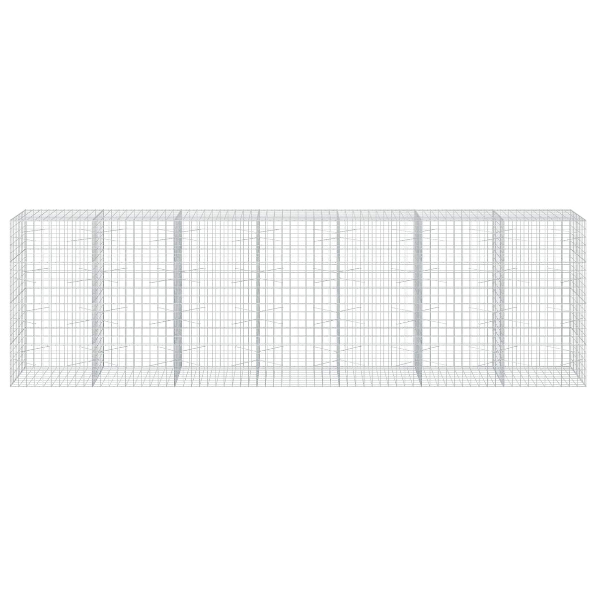 Gabion with 3.5 mm Wire and 10x10 cm Mesh 700x100x200 cm