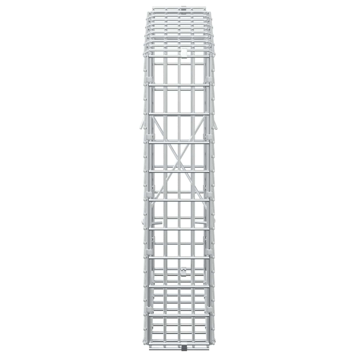 Gabion with 5 mm Wire and 5x2.5 cm Mesh 50x10x50 cm
