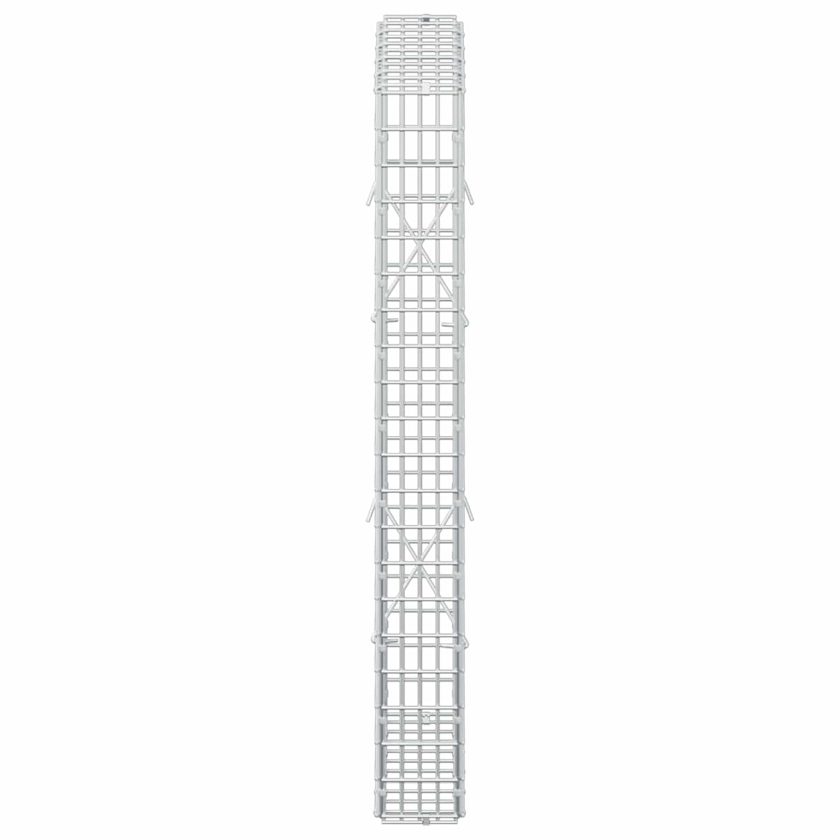 Gabion with 5 mm Wire and 5x2.5 cm Mesh 50x10x100 cm