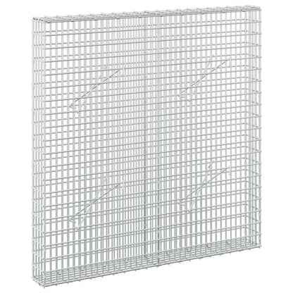 Gabion with 5 mm Wire and 5x2.5 cm Mesh 100x10x100 cm