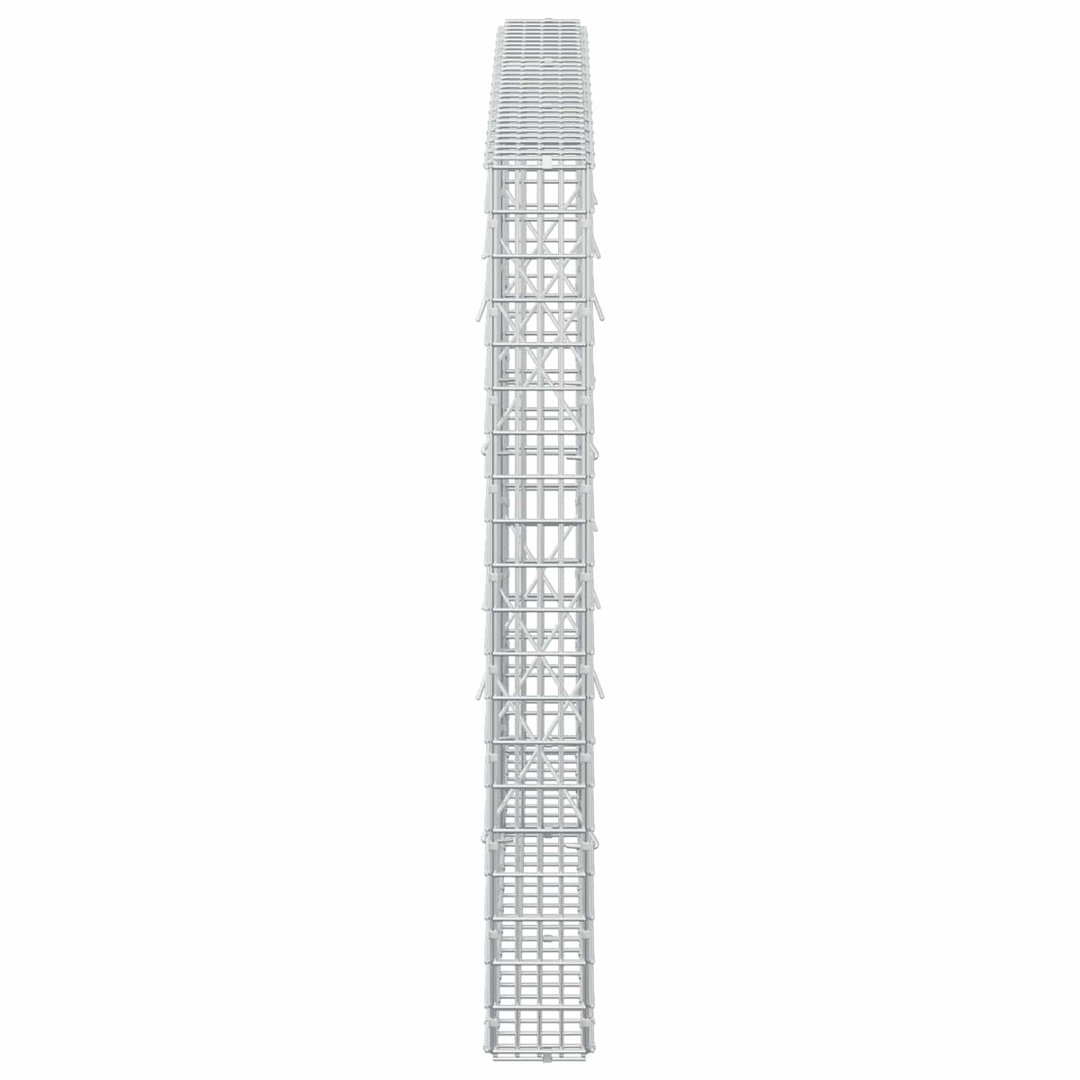 Gabion with 5 mm Wire and 5x2.5 cm Mesh 150x10x100 cm
