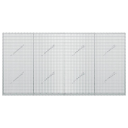 Gabion with 5 mm Wire and 5x2.5 cm Mesh 200x10x100 cm