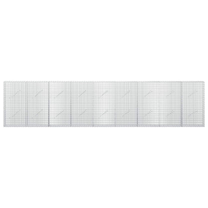Gabion with 5 mm Wire and 5x2.5 cm Mesh 450x10x100 cm