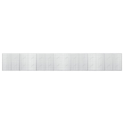 Gabion with 5 mm Wire and 5x2.5 cm Mesh 700x10x100 cm
